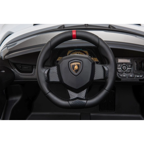 Auto na akumulator dla dzieci Lamborghini Veneno Biały XMX-615